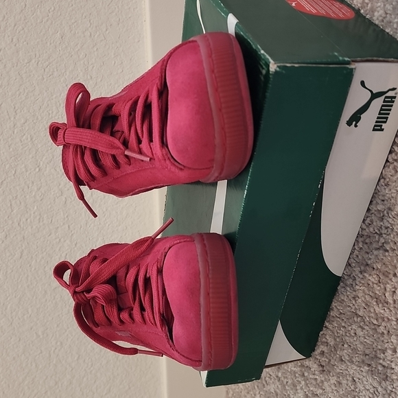 PUMA Suede Classic Ice Mix Jr, pre-owned - Picture 5 of 9